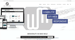 Desktop Screenshot of maxmile.it