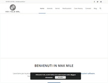 Tablet Screenshot of maxmile.it